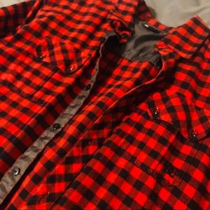 Red & Black Checkered DC Flannel